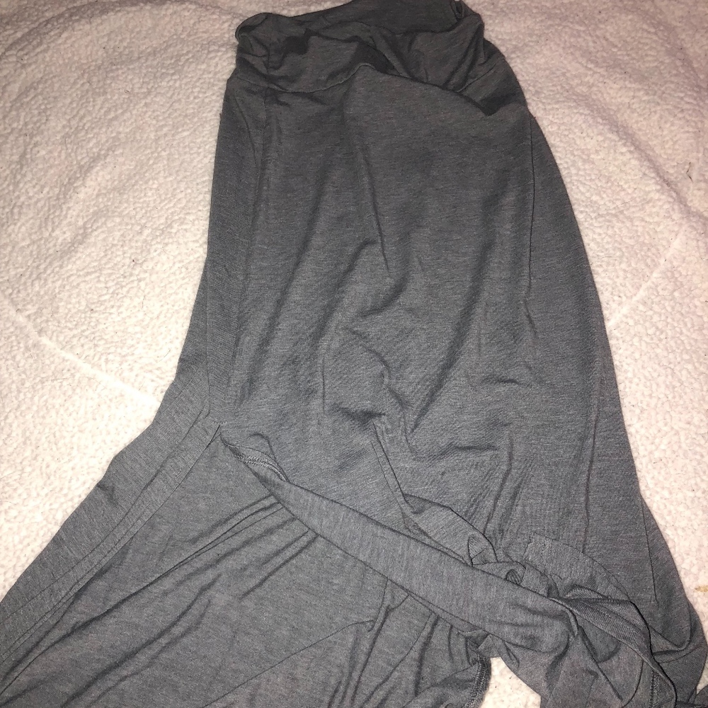 Grey Maxi Skirt